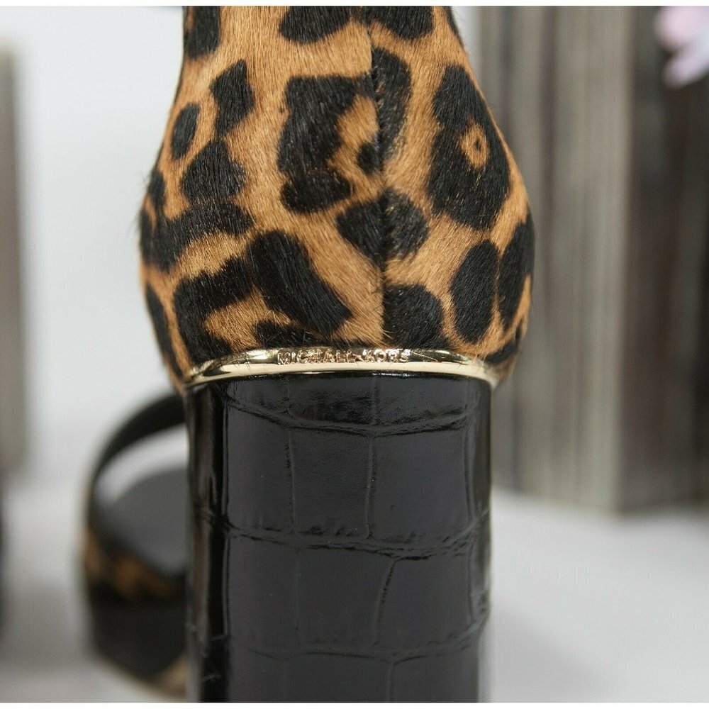 Michael Kors Amal Butterscotch Calf Hair Leather - Picture 6 of 8